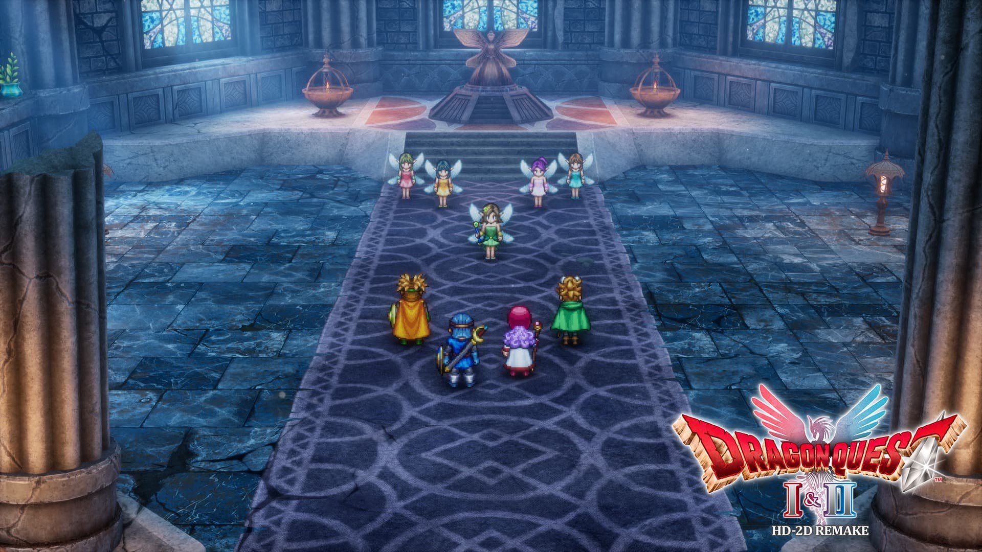 A party talking with faeries