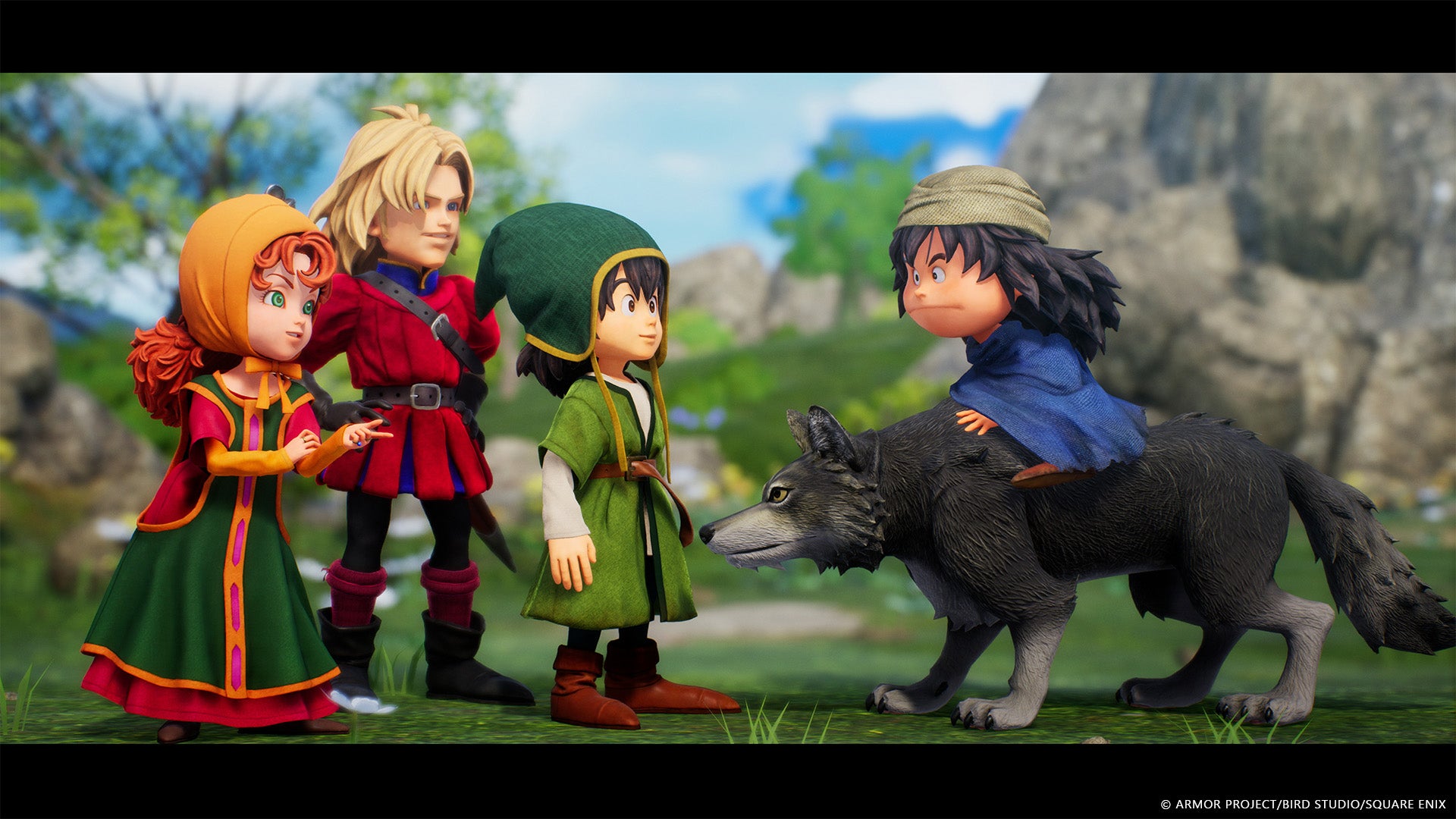 Image of heroes meeting Ruff