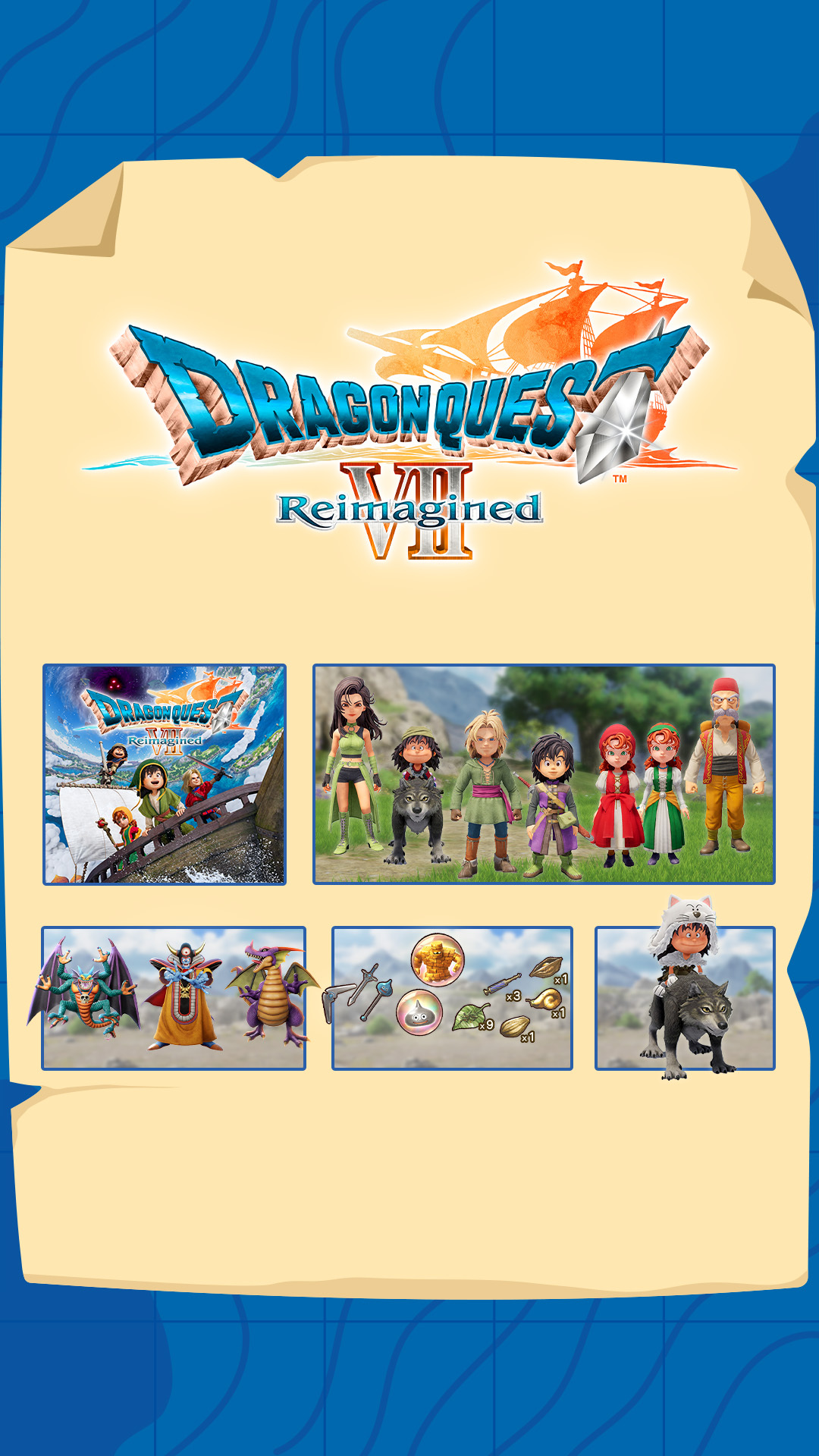 DRAGON QUEST VII: Reimagined | SQUARE ENIX