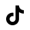 Social button link, TikTok logo