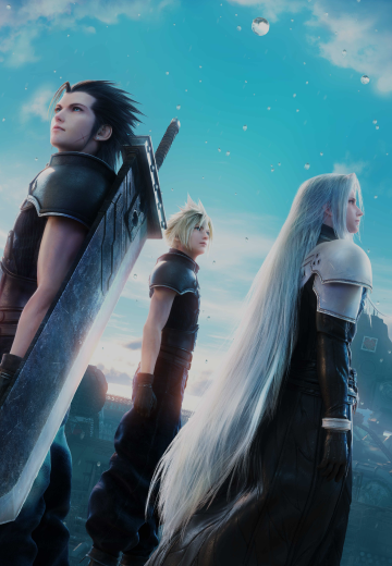 CRISIS CORE -FINAL FANTASY 7- REUNION key art