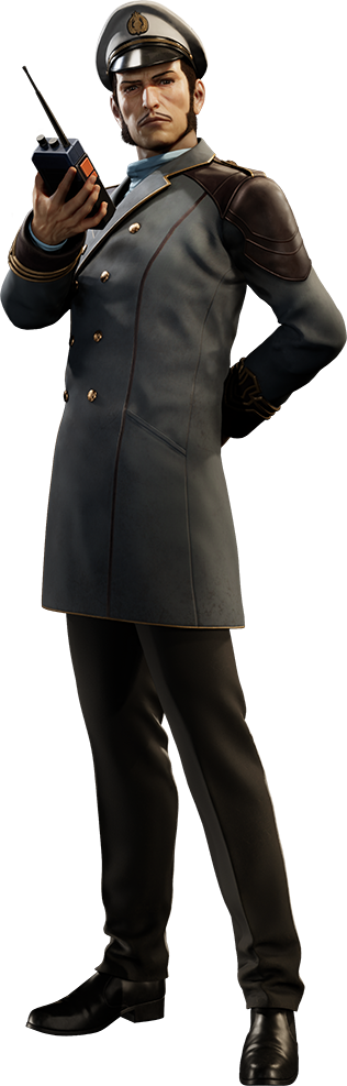 Captain Titov full body render