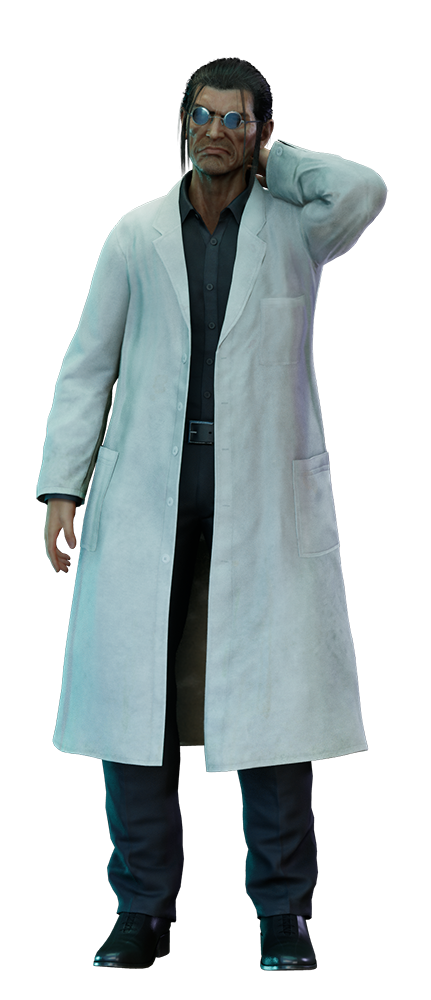 Professor Hojo full body render
