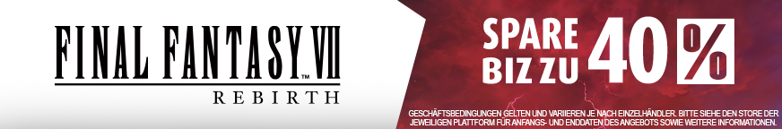Final Fantasy 7 Rebirth Spare Biz Zu 40%