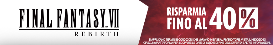 Final Fantasy 7 Rebirth Risparmia Fino Al 40%