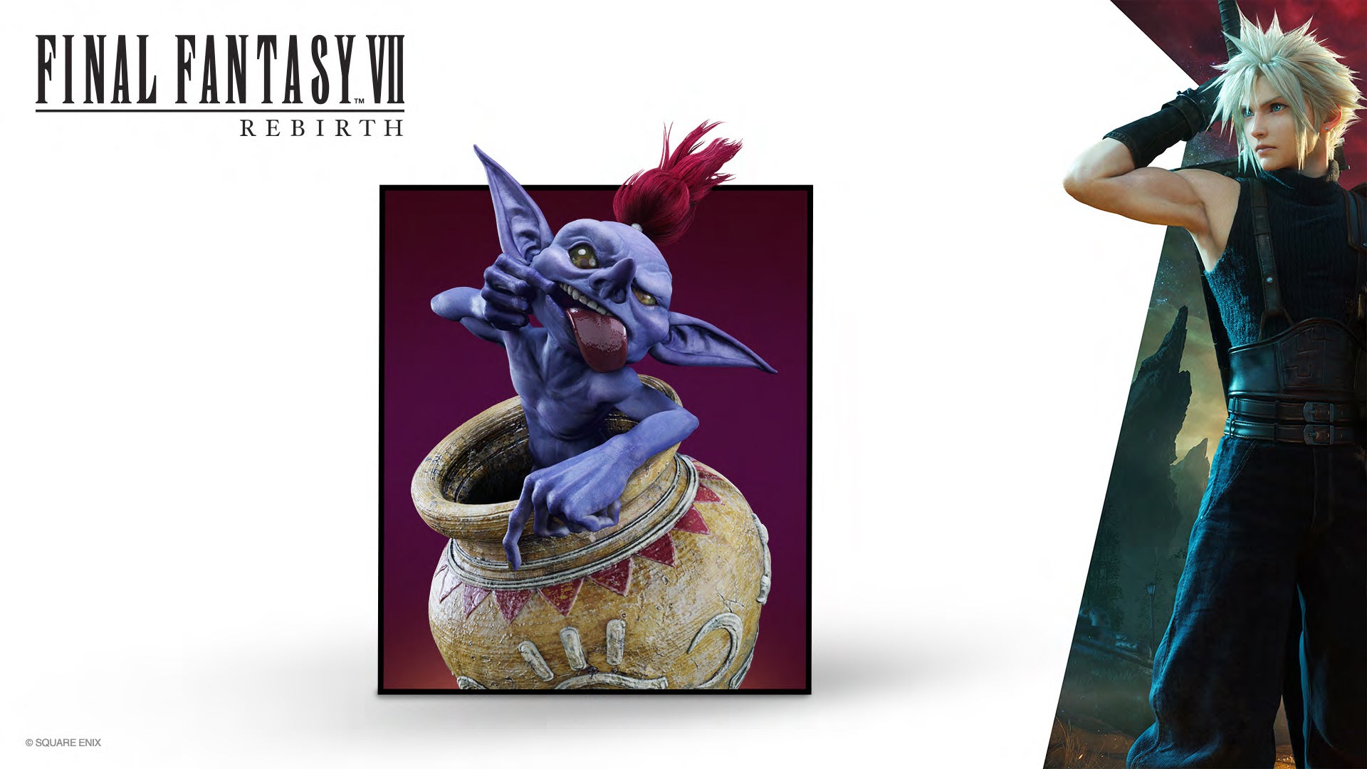 A "Magic Pot" that can be called with materia in the game.