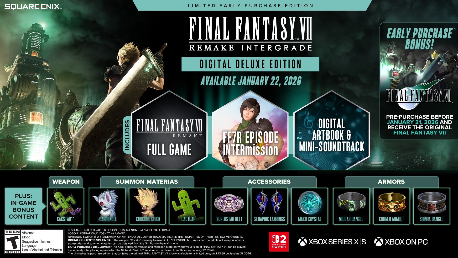 FINAL FANTASY VII | SQUARE ENIX
