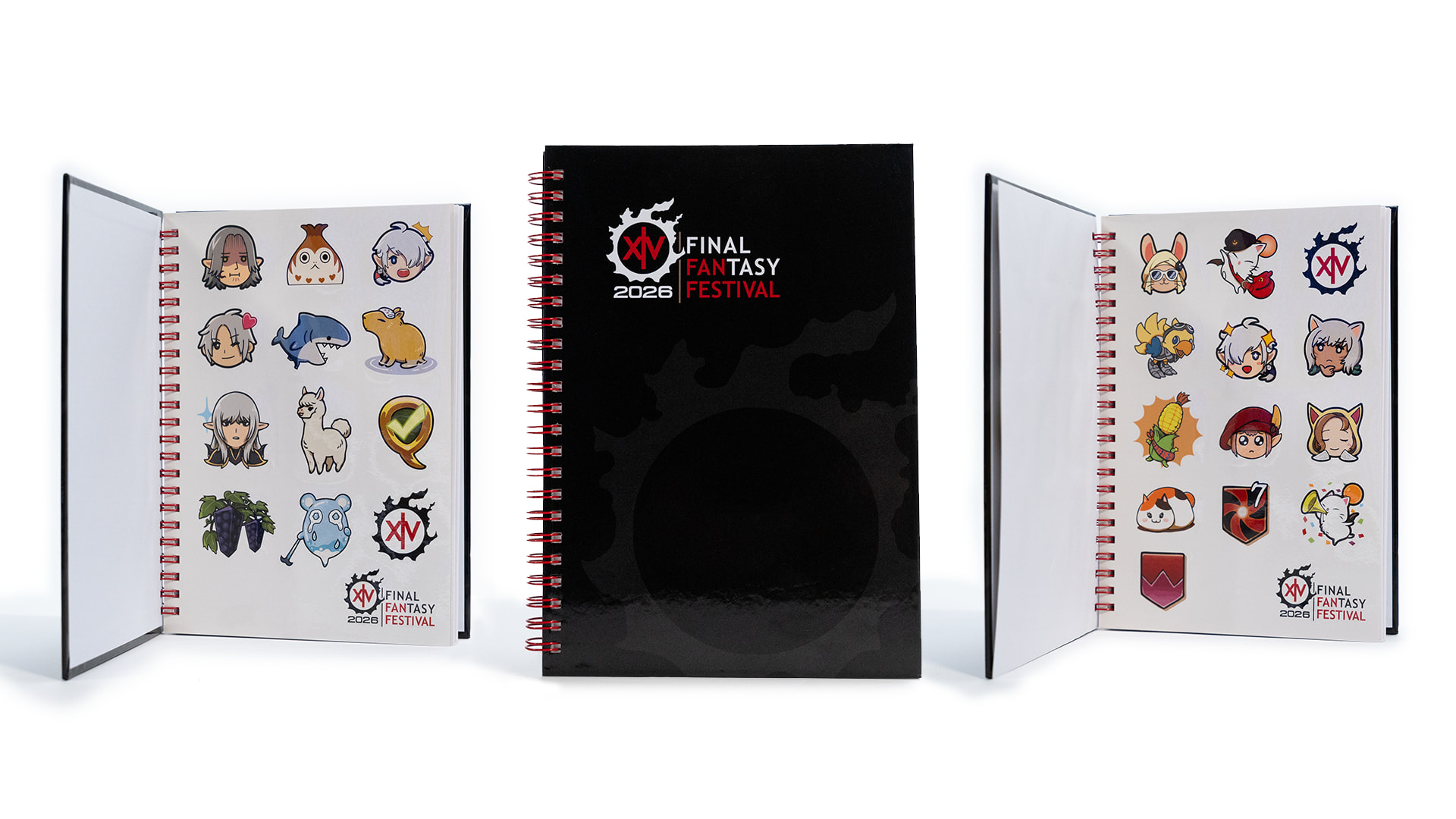 A beauty shot of the Fan Festival 2026 sticker book.