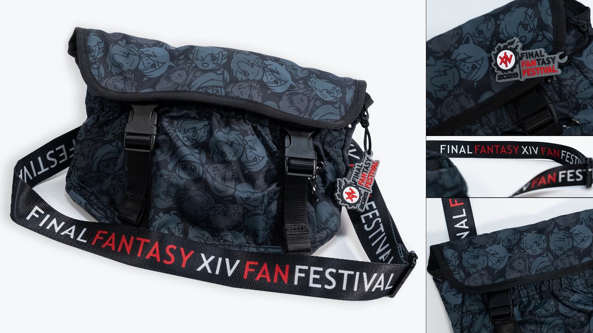 FinalFantasyXIV メッセンジャーバッグ FINAL FANTASY XIV Messenger Bag | SQUARE ENIX Store