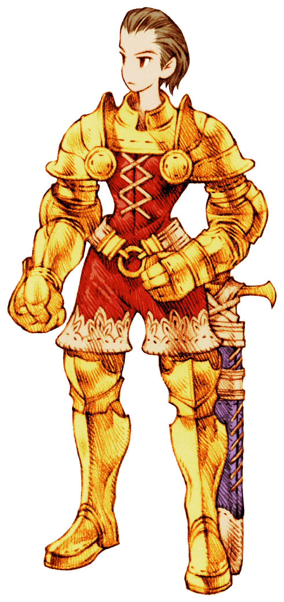 Delita Heiral in Knight Outfit