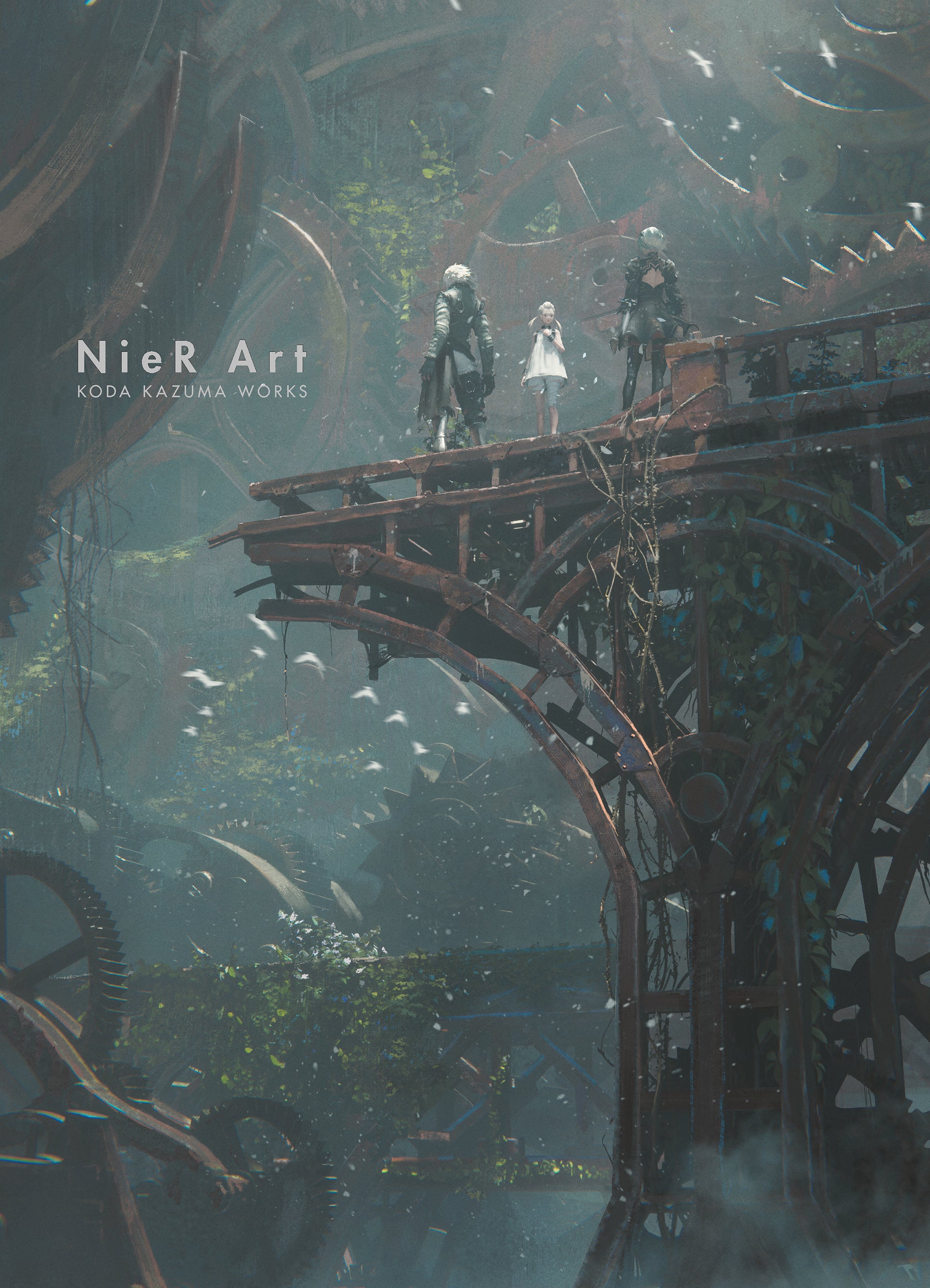 新品 ニーア 囚ワレタ絆 複製原画 NieR Art 額装付き高精彩アート『NieR Art「囚ワレタ絆」』 | スクウェア