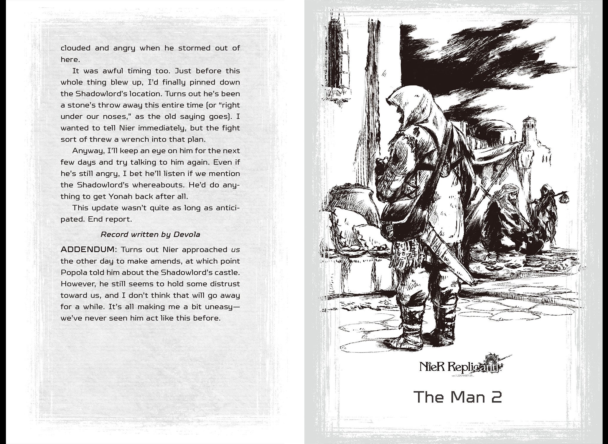 NieR Replicant ver.1.22474487139… Project Gestalt Recollections