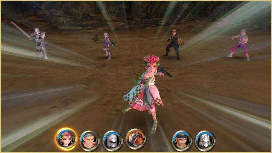 gameplay image of battle