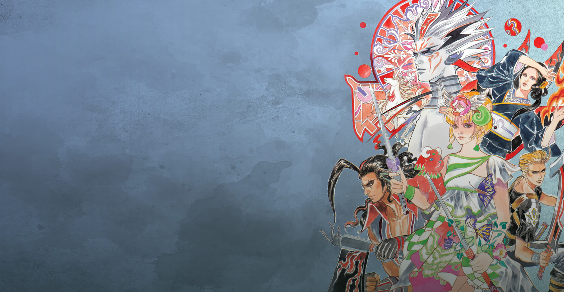 SaGa Scarlet Grace Ambitions Keyart