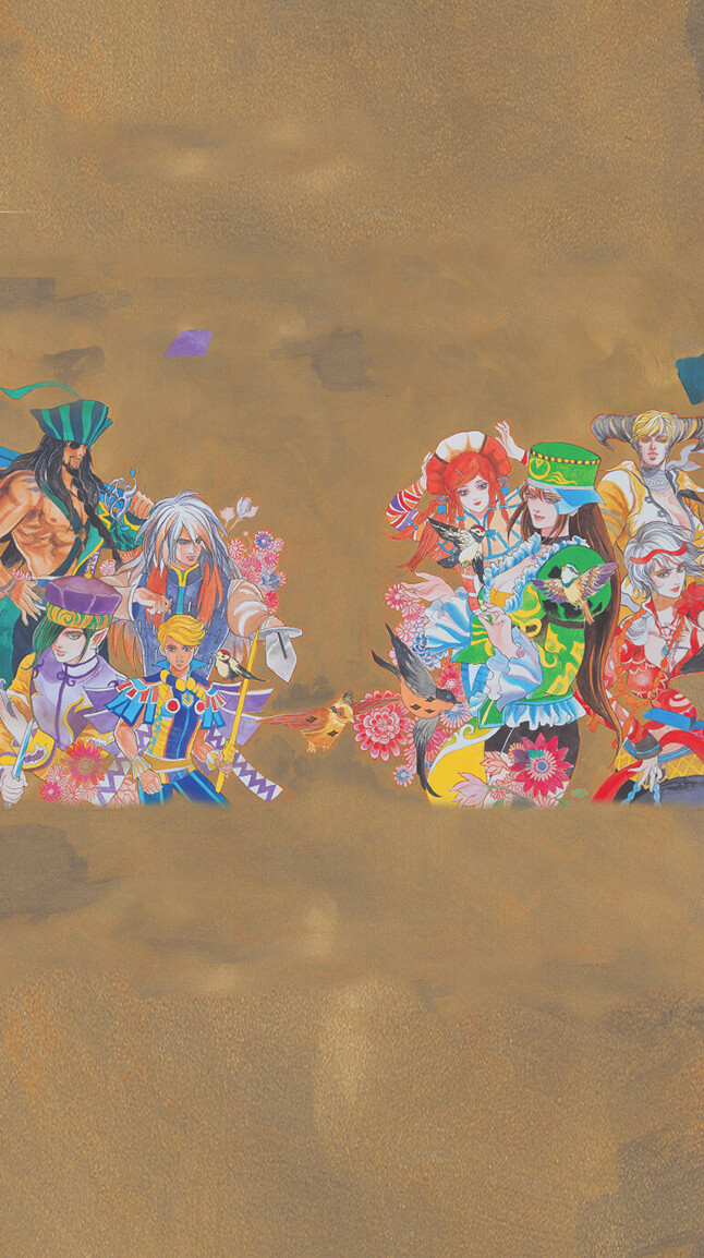 Romancing Saga Minstrel Song Remastered Keyart