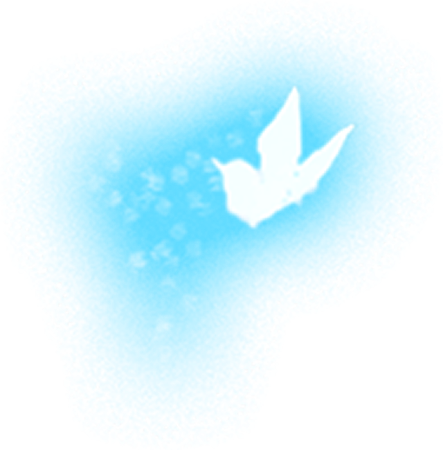 shimmering blue butterfly